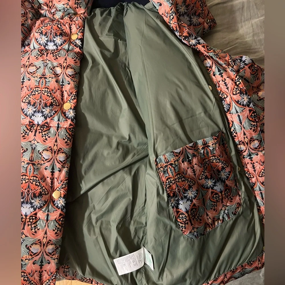 J Crew Flurry puffer jacket with PrimaLoft® in Liberty May Nouveau print - Picture 6 of 11